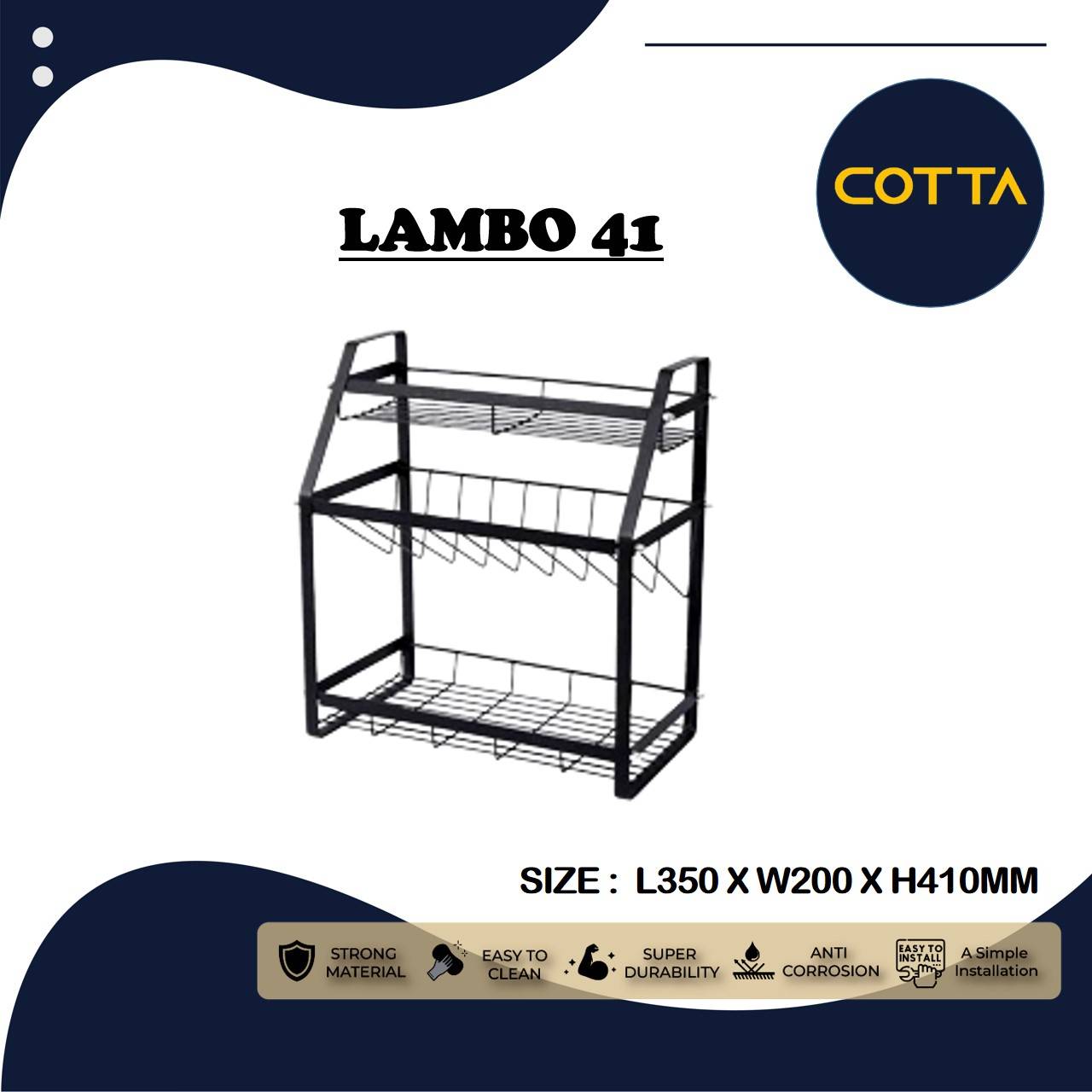 COTTA KITCHEN RACK